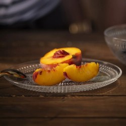 Daisy talerz szklany średnica 17