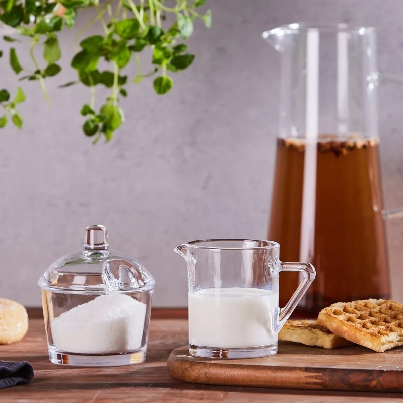 Glossy komplet cukiernica 210 ml + mlecznik 200 ml