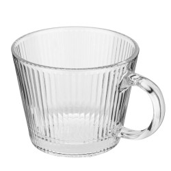 Szklany kubek Selena 370 ml | Elegancki i stylowy | Golden Sister