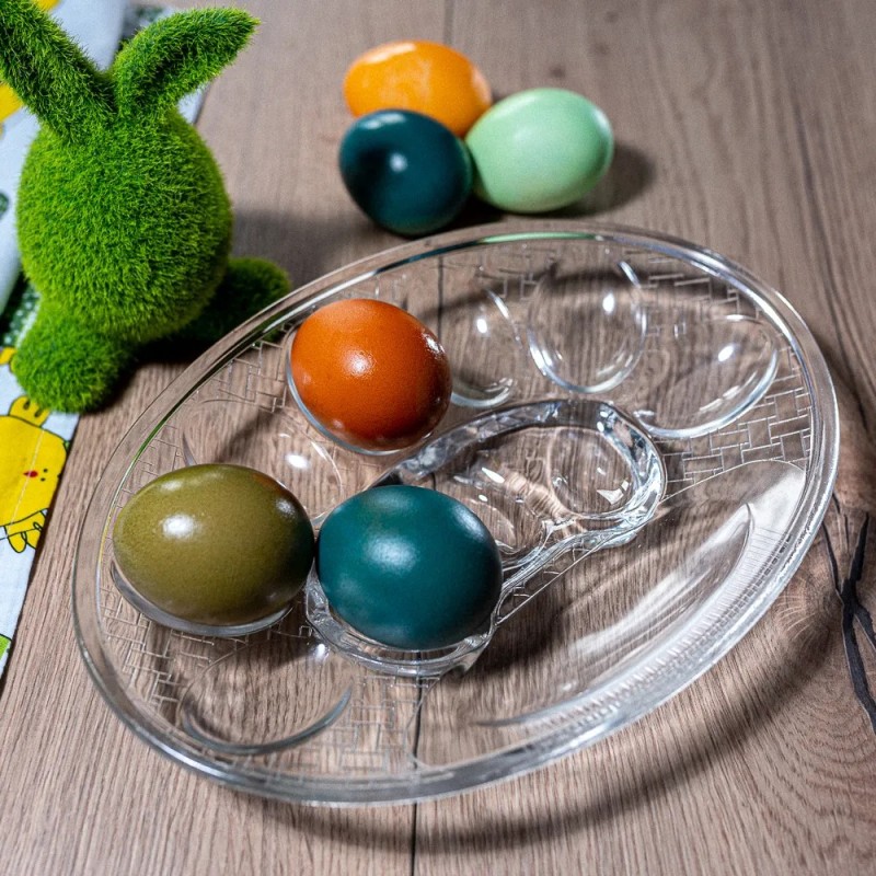 Talerz do jajek 26x19 cm