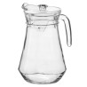 Dzbanek szklany Rumba 1,3l z pokrywą idealny do napojów i herbaty | Golden Sister