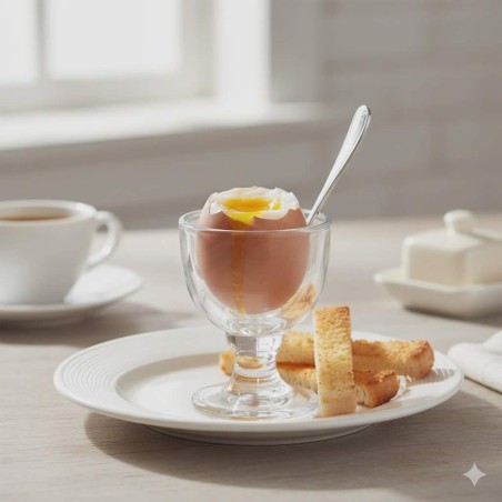 Kieliszki do jajek komplet 6 sztuk Edwanex