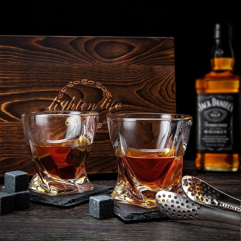 Szklanki do whisky drinków LUXITO Crystal 320ml 6szt