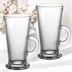 Kubek szklany Florina Boston Caffe 310ml to doskonała propozycja  dla smakoszy pysznych kaw