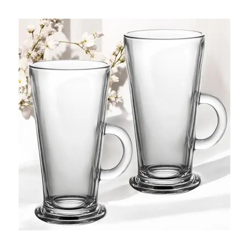 Kubek szklany Florina Boston Caffe 310ml to doskonała propozycja  dla smakoszy pysznych kaw