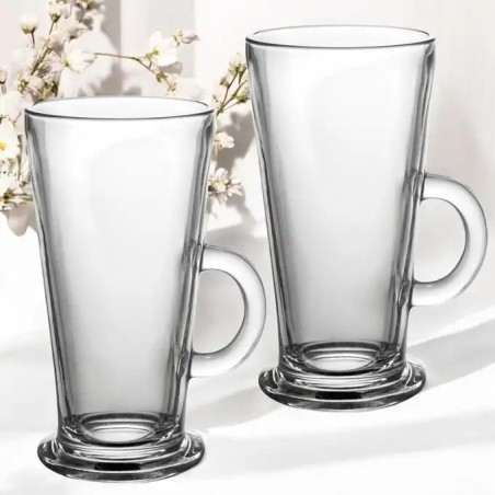 Kubek szklany Florina Boston Caffe 310ml to doskonała propozycja  dla smakoszy pysznych kaw