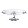 Patera na nóżce z rantem w dół 32 cm Patisserie Pasabahce