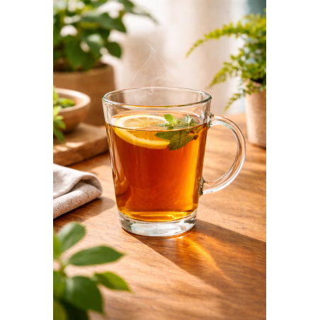 Szklanka do herbaty 400ml marki Florentyna to połączenia klasyki a zarazem elegancji