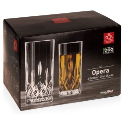 Szklanki do drinków RCR Opera | Golden Sister