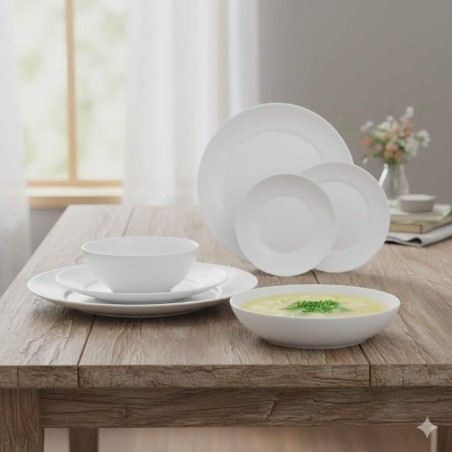 Komplet obiadowy 18 elementów Luminarc