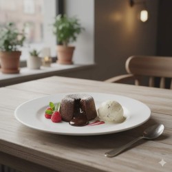 Talerz deserowy  Bormioli Rocco Toledo 20 cm