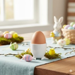 Kieliszek do jajek stópki idalny na świateczny stół