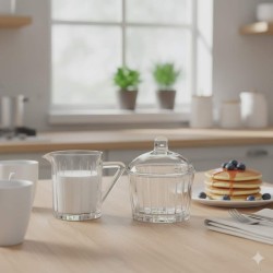 Venus komplet cukiernica 210 ml + mlecznik 200 ml