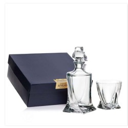 Zestaw do whisky BOHEMIA Prestige Quadro 6+1 | GoldenSister.pl