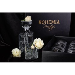 Zestaw do whisky BOHEMIA Prestige Elegante komplet 6+1